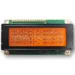 字元型 LCD模組-20x4 琥珀色背光