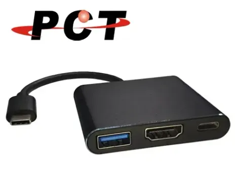 USB Type-C轉HDMI/ USB3.0/ PD 3.0轉接器