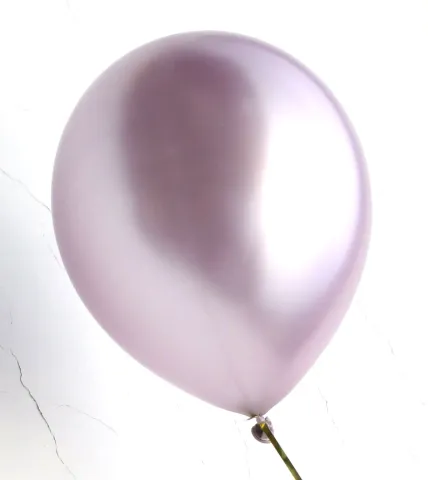 12 吋圓金屬超亮氣球 粉色