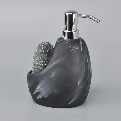 廚房用清潔罐+不銹鋼絲球