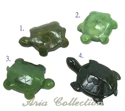 Taiwan Jade Turtle Sculpture