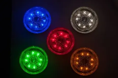 solar tempered glass ground light