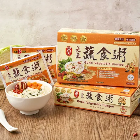 【京工】元氣蔬食粥 (32克x8入)