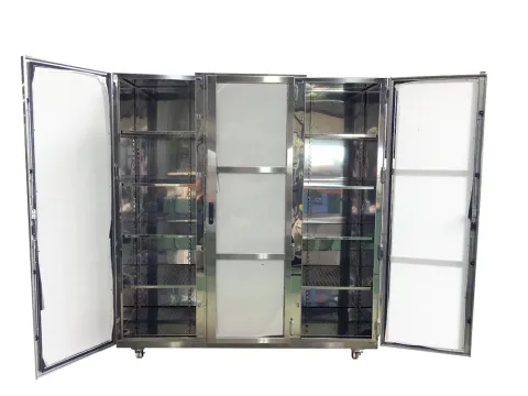 Sheet metal fabrication of wafer cabinet, N2 cabinet, photo mask cabinet