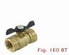 2-pc Forged Brass Ball Valve