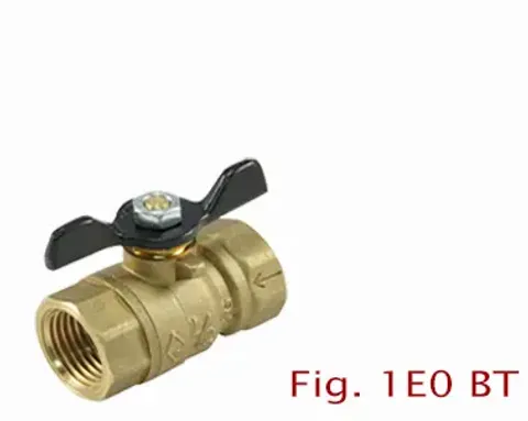 2-pc Forged Brass Ball Valve