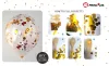 How to fill confetti inside balloons