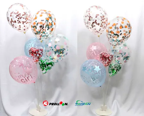 乳膠氣球亮片氣球組合