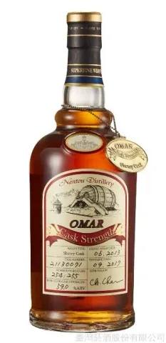 OMAR Cask Strength Single Malt Whisky - Sherry Cask | Taiwantrade