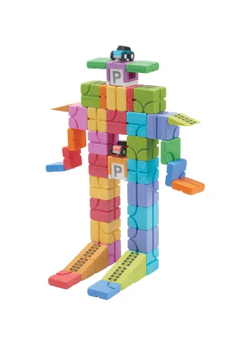 知育玩具 Qbi Magnetic Cubes Qbi Magnetic Cubes Explorer - Kids' Plus Pack | Taiwantrade