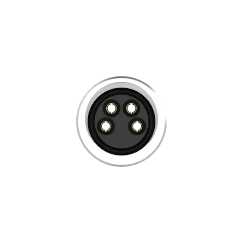M8 母頭 4PIN 線端成型式防水連接器