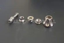 Titanium part CNC milling turning lathe