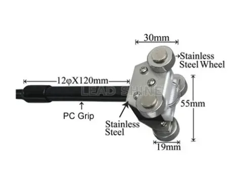 Sonda de temperatura de rueda de rodillos