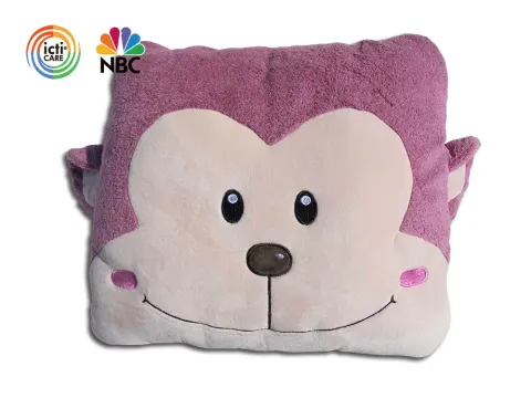 抱枕被子兩用辦公室折疊空調毯