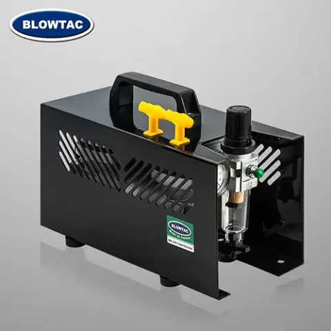 TC-30S Double cylinders Mini Air Compressor with cover