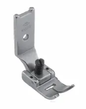 Zigzag foot 6 mm with adjustable runner angle