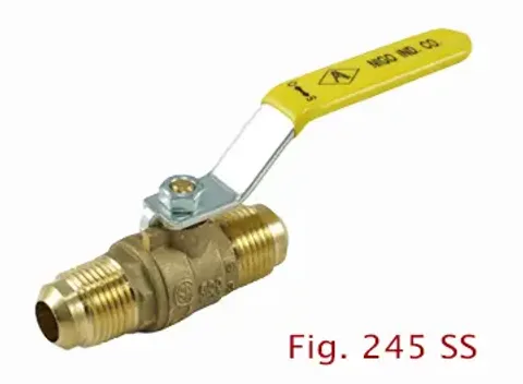 2-pc Forged Brass Ball Valve