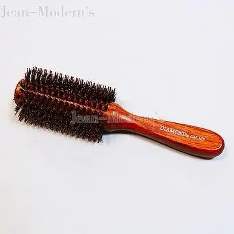 YUAN 木製ヘアブラシ スパイラルピン付き WoodPincushionBrush