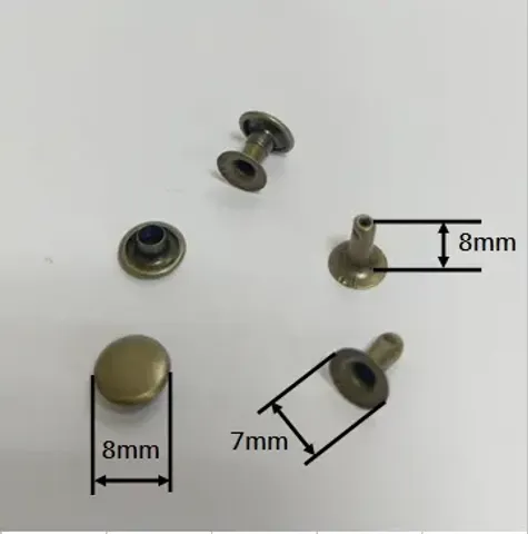 單面 : 8mm面蓋+7x8mm單腳