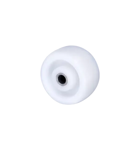 White Plastic Swivel Mini 2 inch Casters for Sofas