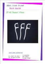 Dental Floss Picks