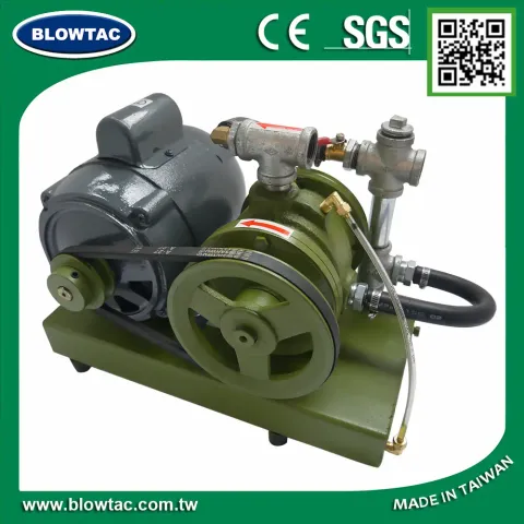 Rotary Vane Type Gas Blower