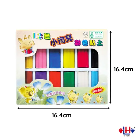 小淘兒彩色黏土 (320g)