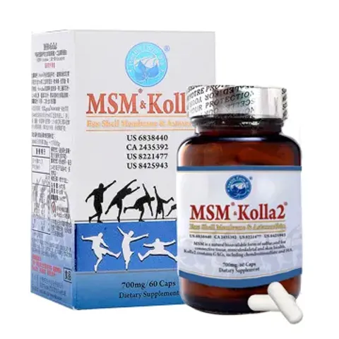 台灣康田, MSM & Kolla2, 銀髮保健, 60粒/瓶