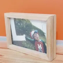 Magnetic Double Wooden Frames
