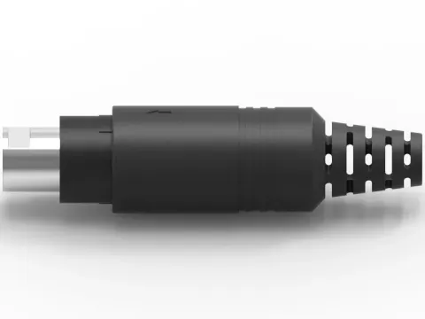 Mini Din 公頭 9PIN 組裝式連接器