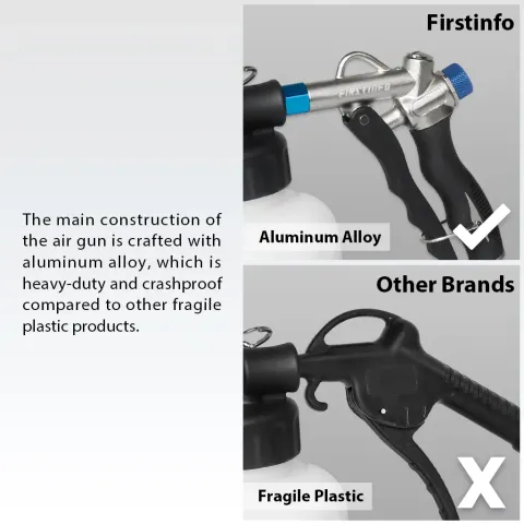 【FIRSTINFO】1.1 Liter Pneumatic Brake Fluid Vacuum Extractor