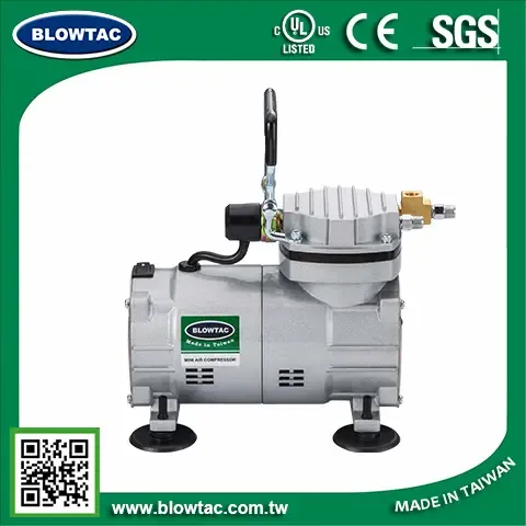 TC-20V Oil Free Mini Vacuum and Compressor Pump
