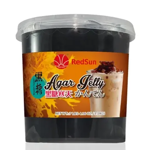 BROWN SUGAR AGAR JELLY