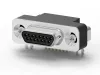 Micro D-Sub 母頭 15PIN 90°插板式連接器
