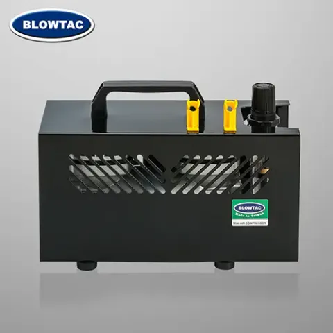 TC-30S Double cylinders Mini Air Compressor with cover