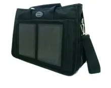 SunPack-5B, solar iPad charger, solar handbag, portable solar charger for iPhone, mobile phone, and other mobile devices