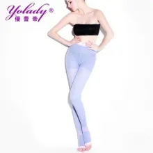 yolady420 Den 睡眠机能连裤露趾袜