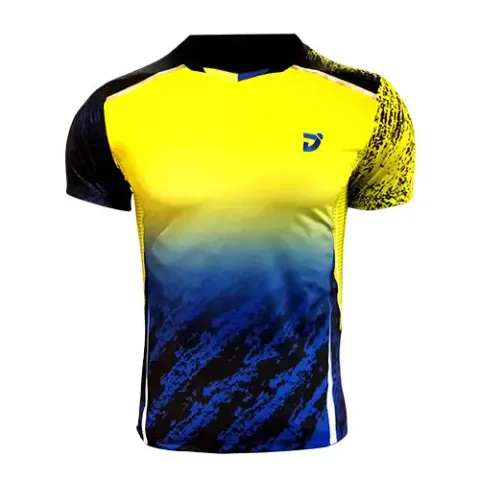 競技賽服 - JNICE韓版晨曦黃藍競技衫