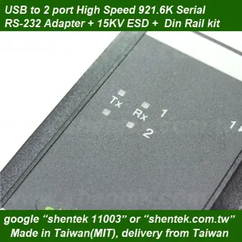 FTDI USB to Serial Virtual com 2 Ports High 