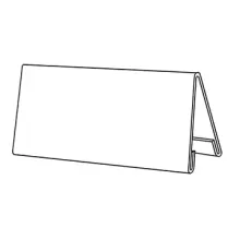 Acrylic Saet Stand