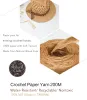 手鈎耐水洗素色紙紗 #LF RAFFIA, 耐水紙線, 手工藝材料, 紗線批發, 台灣製造
