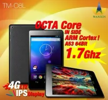 OCTA CORE TABLET PC, 8", 4G LTE, IPS