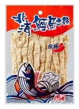 NORTH SEA FISHNACKS Wide Strip Spicy Flavored