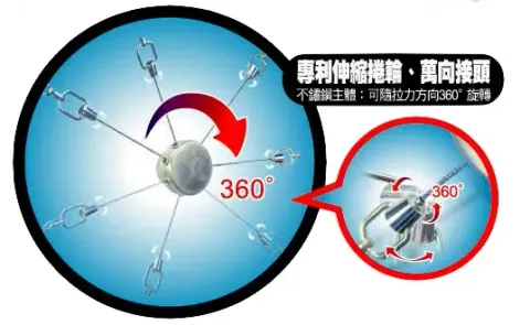 防盜伸縮鑰匙圈