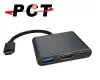 USB Type-C轉HDMI/ USB3.0/ PD 3.0轉接器