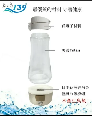 H2電解富氫氫水瓶