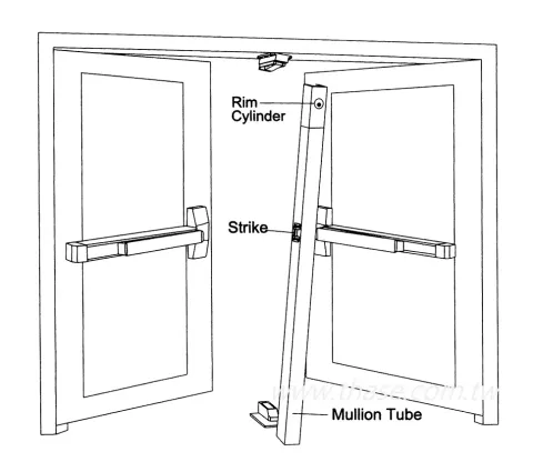 Mullion - Non-Fire Rated Keyed Removable Mullion | Taiwantrade