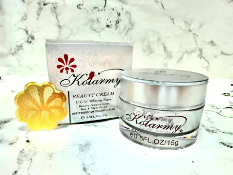 Novo Creme de Beleza Clareador Kolarmy UV/30 - produto para cuidados da pele
