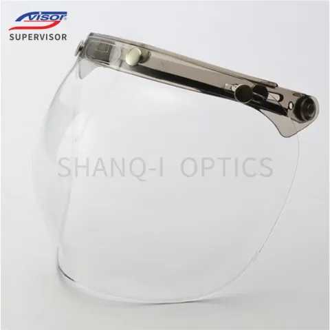 Universal 3 Snap Face Shield for Motorcycle Helmet | Taiwantrade