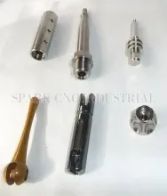 Titanium part CNC milling turning lathe